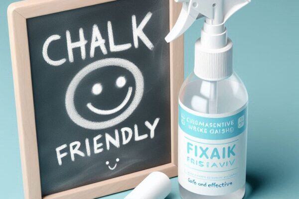 a fixative that don't kill the white chalk