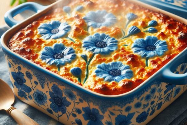 blue cornflower corningware