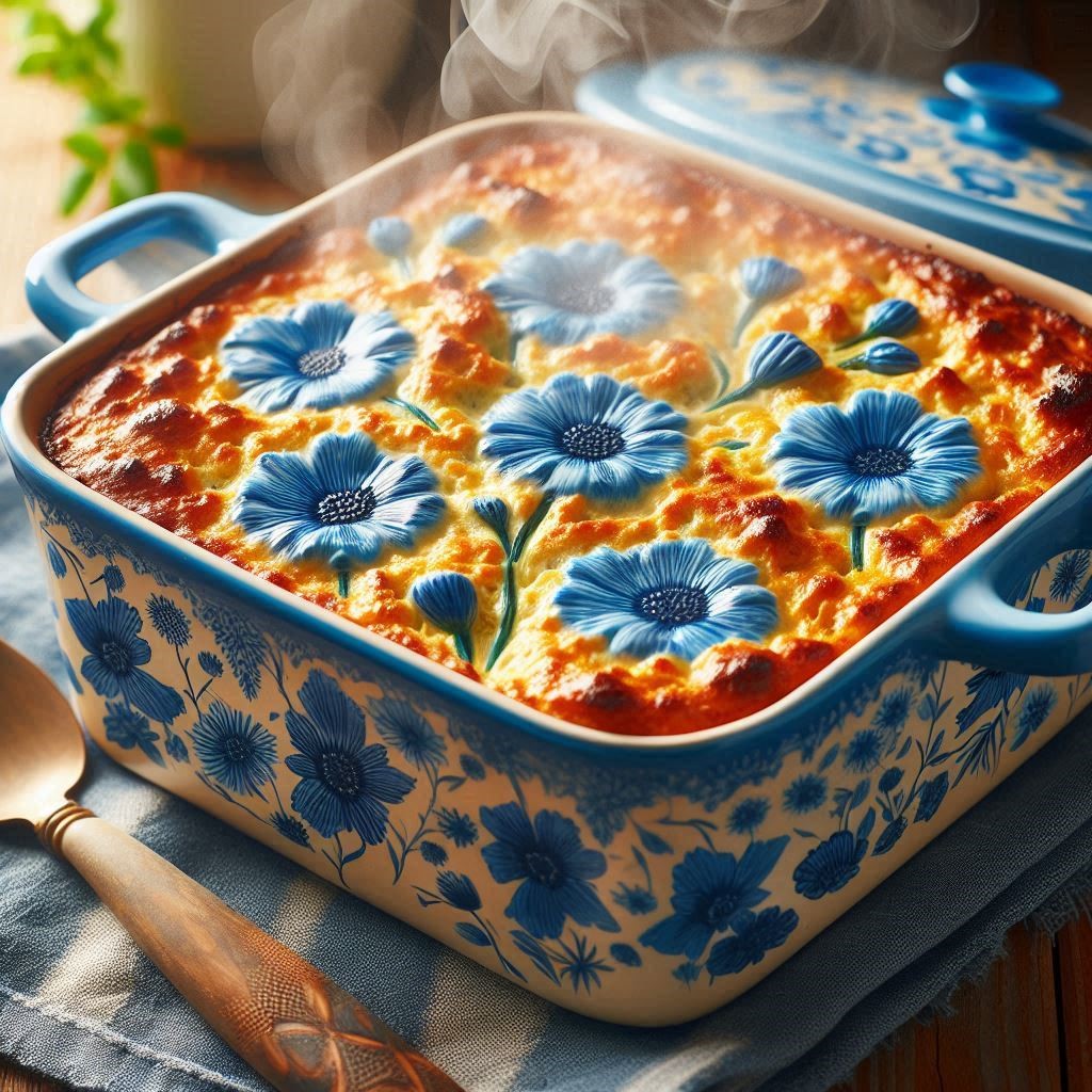 blue cornflower corningware