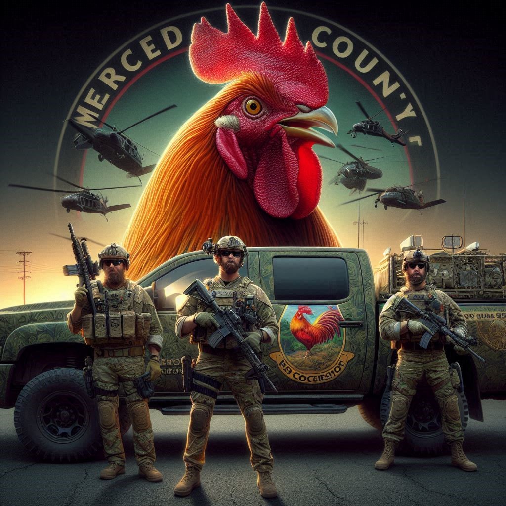 merced county operation red rooster