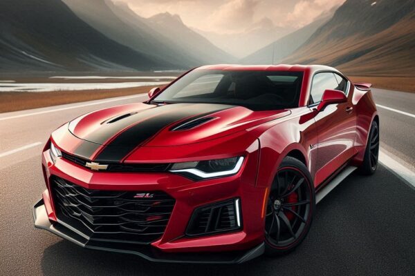 red zl1 auto black stripe