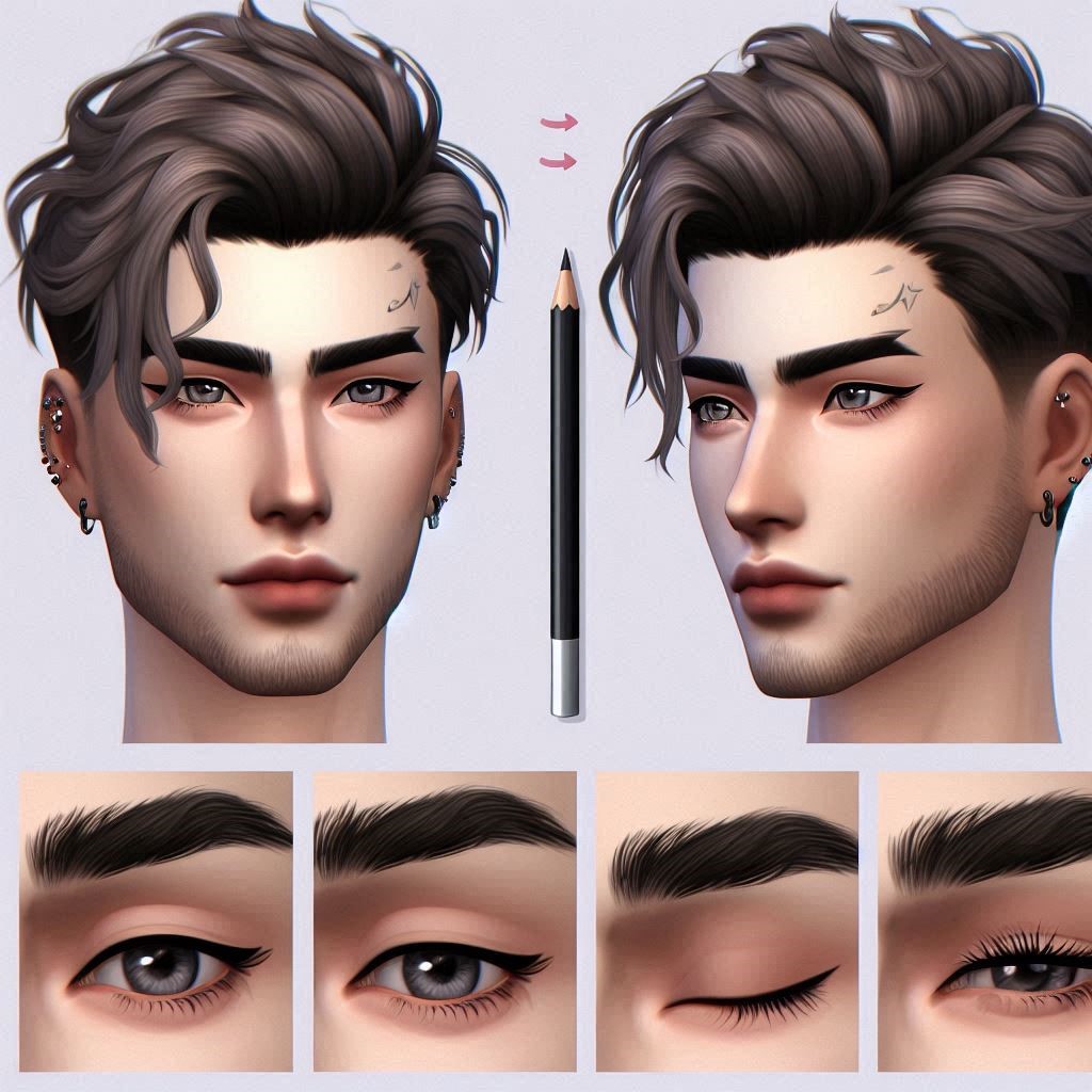 sims 4 male eyeliner mod