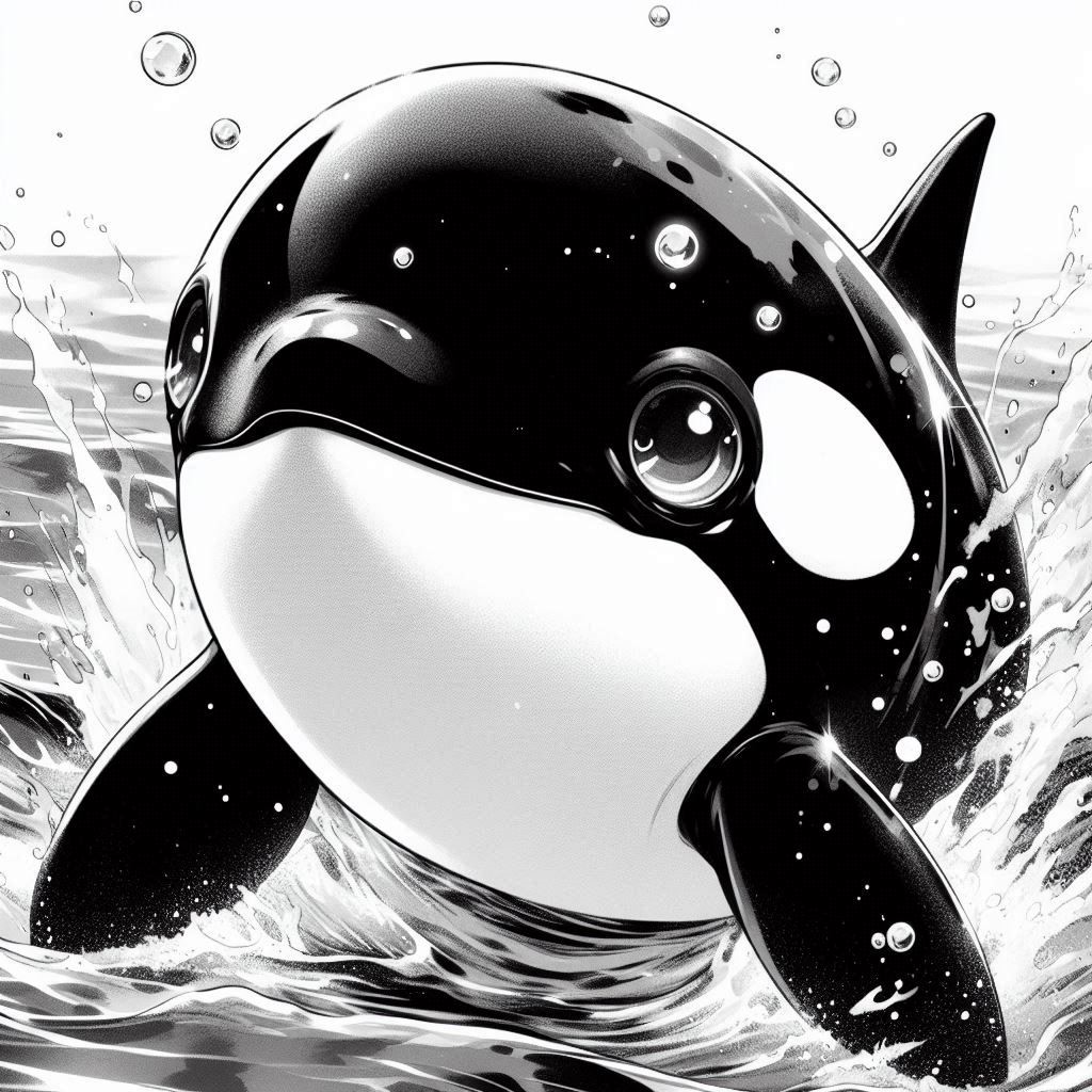 Black Killer Whale Baby Chapter 24