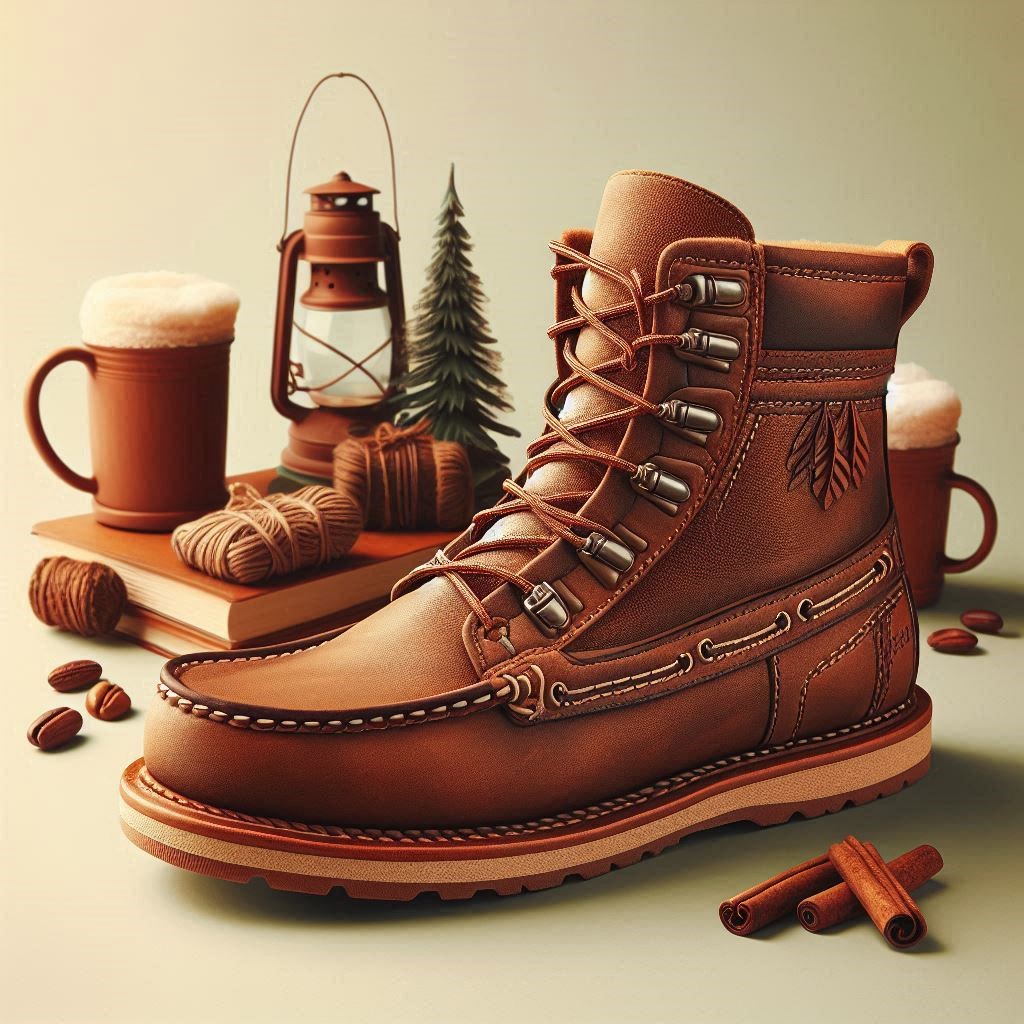 Chalet Moc Toe Lace Up Boot