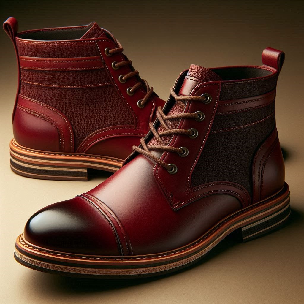 Florsheim Mens Annuity Chukka Boot Burgundy