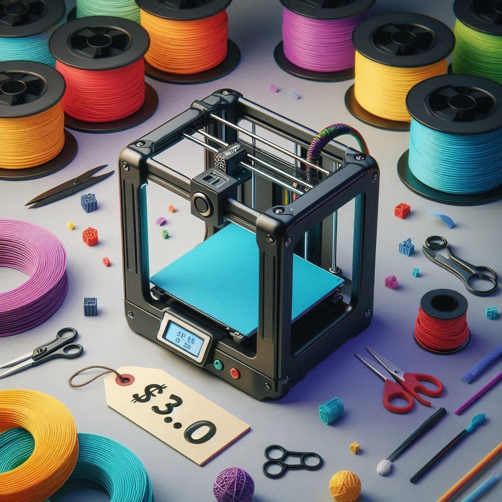 how much do 3d printers cost