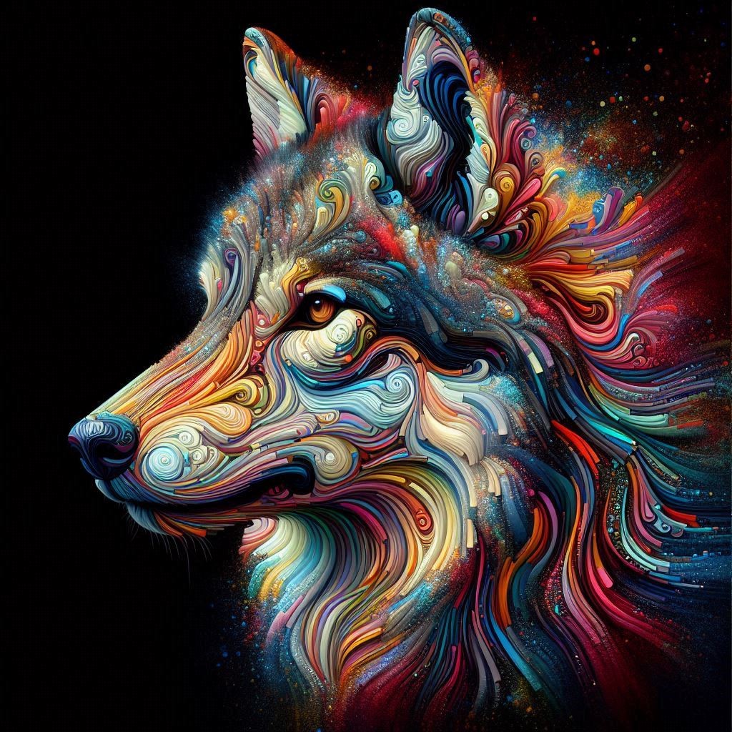 AI Art Roxanne Wolf