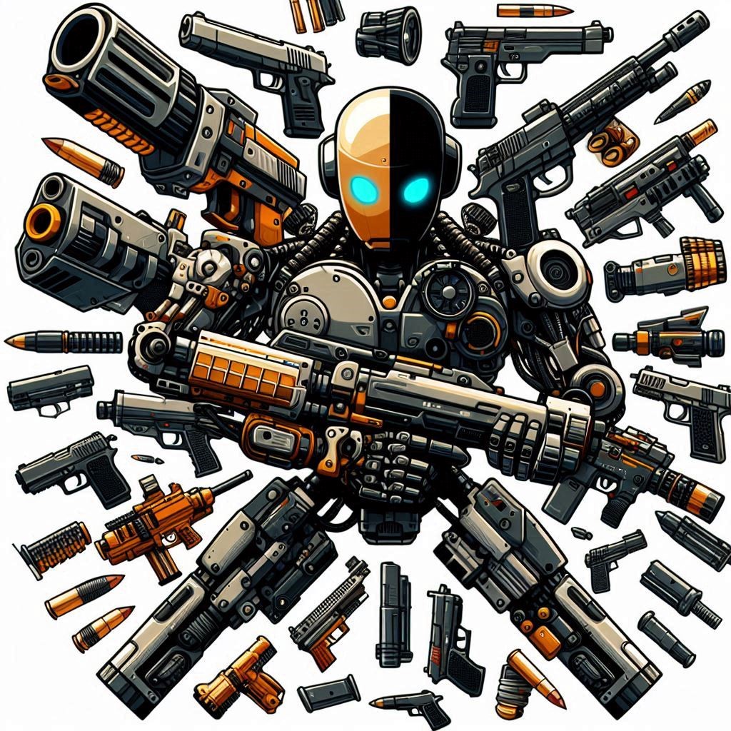 Gunbot flash game all premium guns