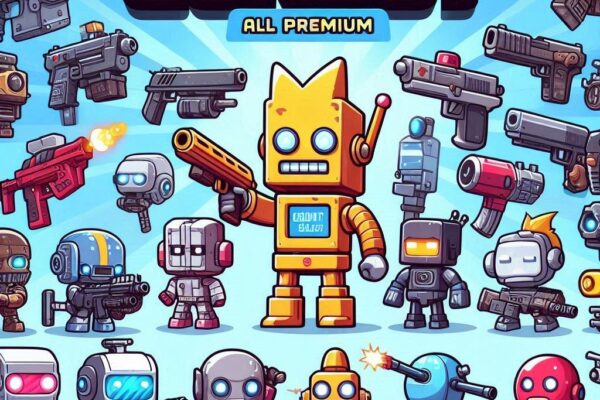 Gunbot flash game all premium guns