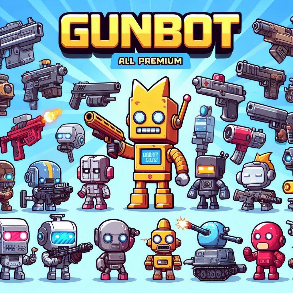 Gunbot flash game all premium guns