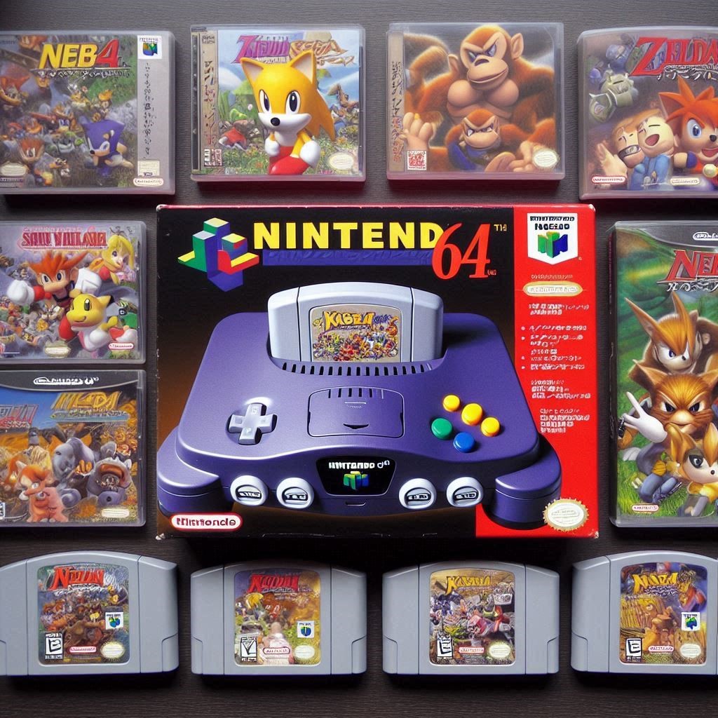 Nintendo 64 ROM Set Japan