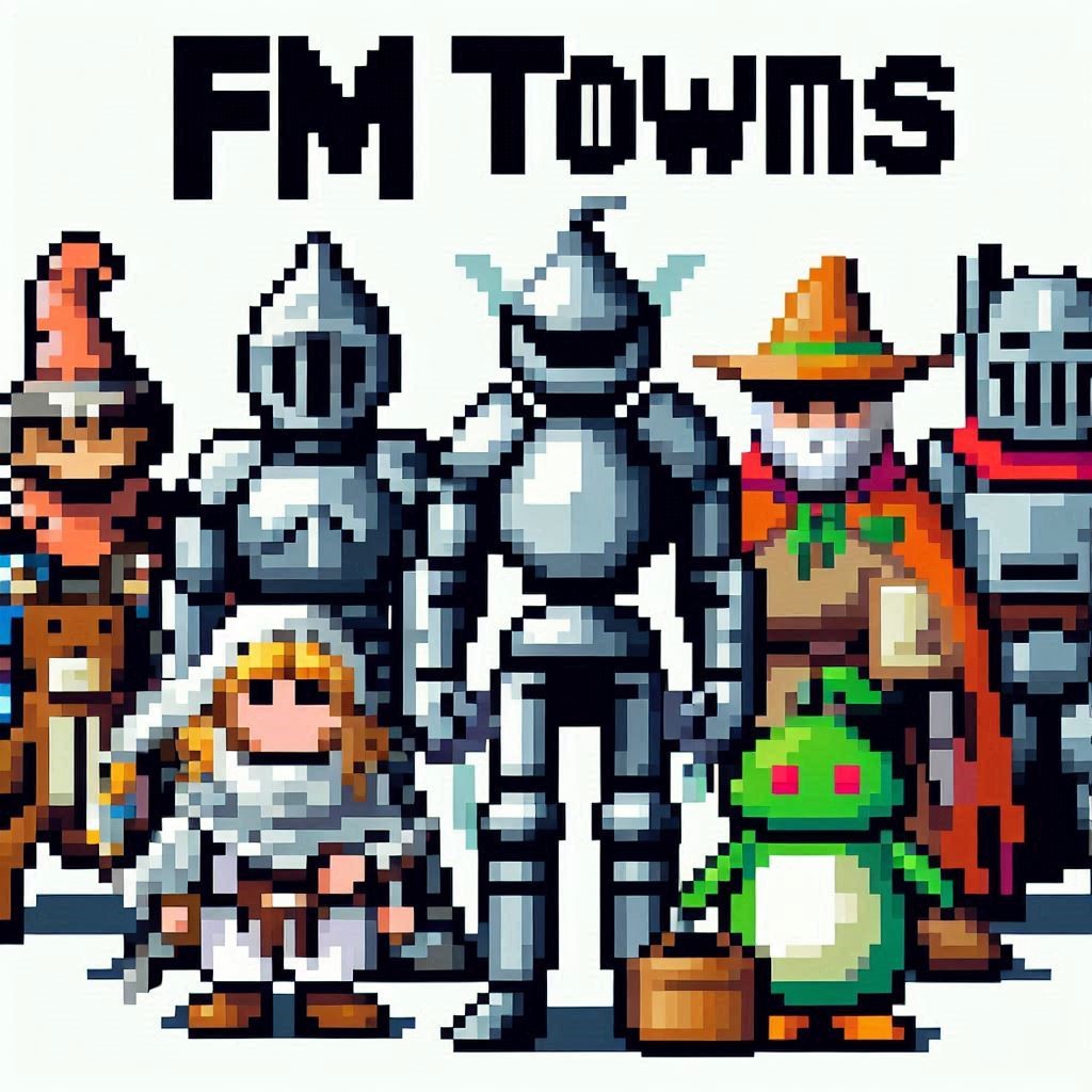 Extracting sprites from FM Towns