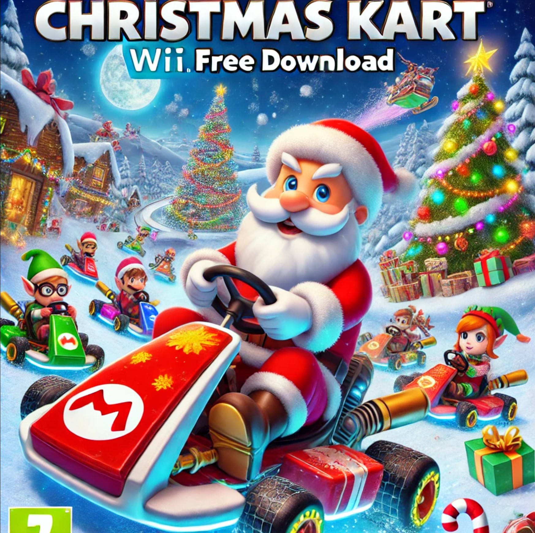 Christmas Kart Wii Free Download