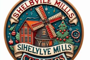 Shelbyville Mills School Christmas ornament