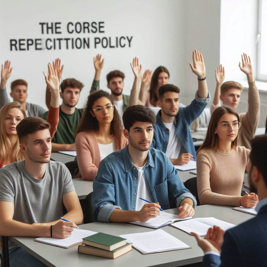 course repetition policy gcc